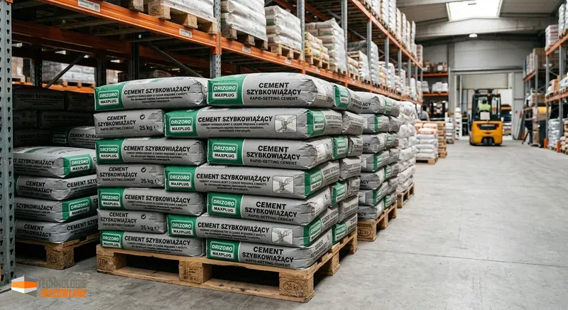 Cement szybkowiążący DRIZORO MAXPLUG