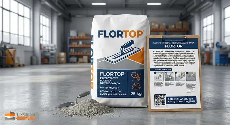 Flortop - posypka do posadzek