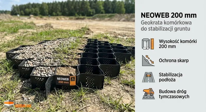 Geokrata komórkowa NEOWEB 200 mm