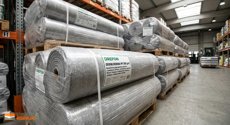 Geowłóknina PP 200 g/m² DREFON