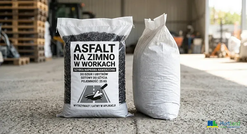 Masa asfaltowa na zimno w workach