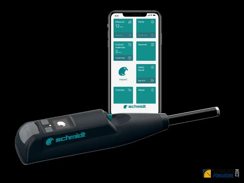 Młotek Schmidta Rock Schmidt RS8000 — cyfrowy instrument do badania skał